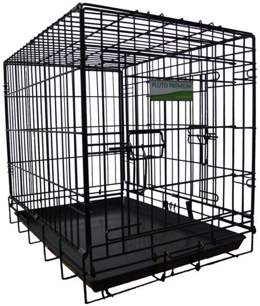 Travel Dog Car Cage 49x33x39,5cm, Black, view: 0