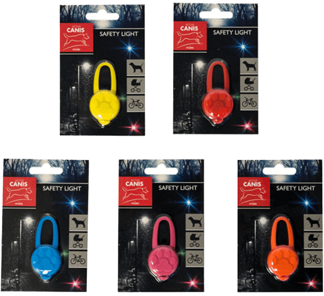 Silicon LED Light Mini koirien huomiovalo, view: 1