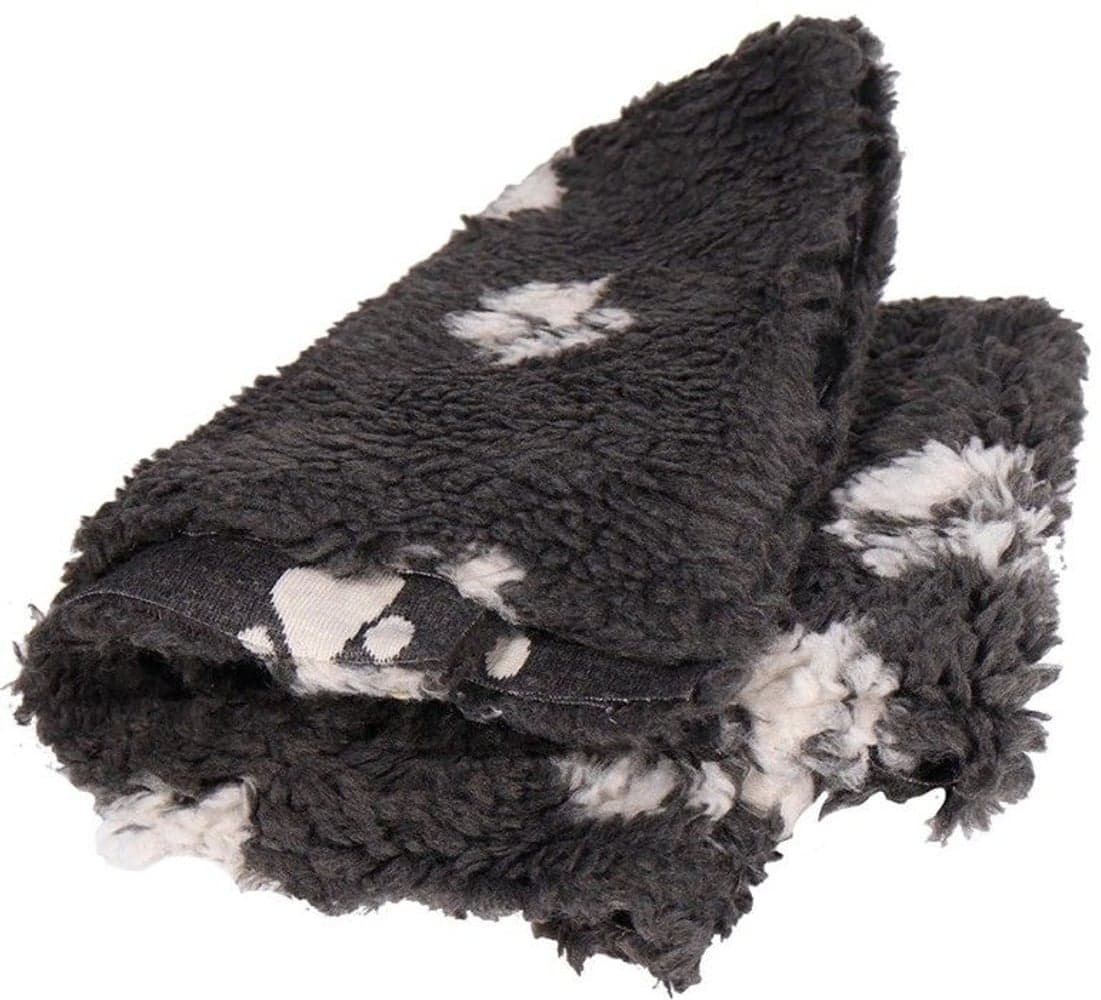 Vetbed 75x100 cm Medium Grey with Paws, view: 2