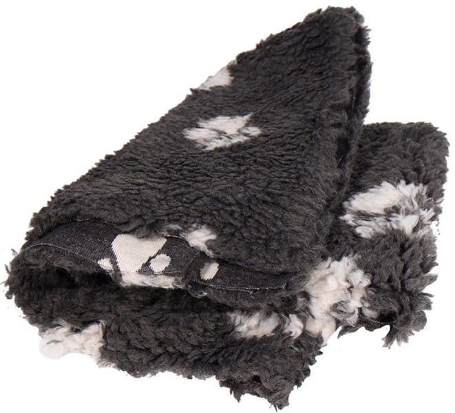 Vetbed 75x100 cm Medium Grey with Paws, view: 2