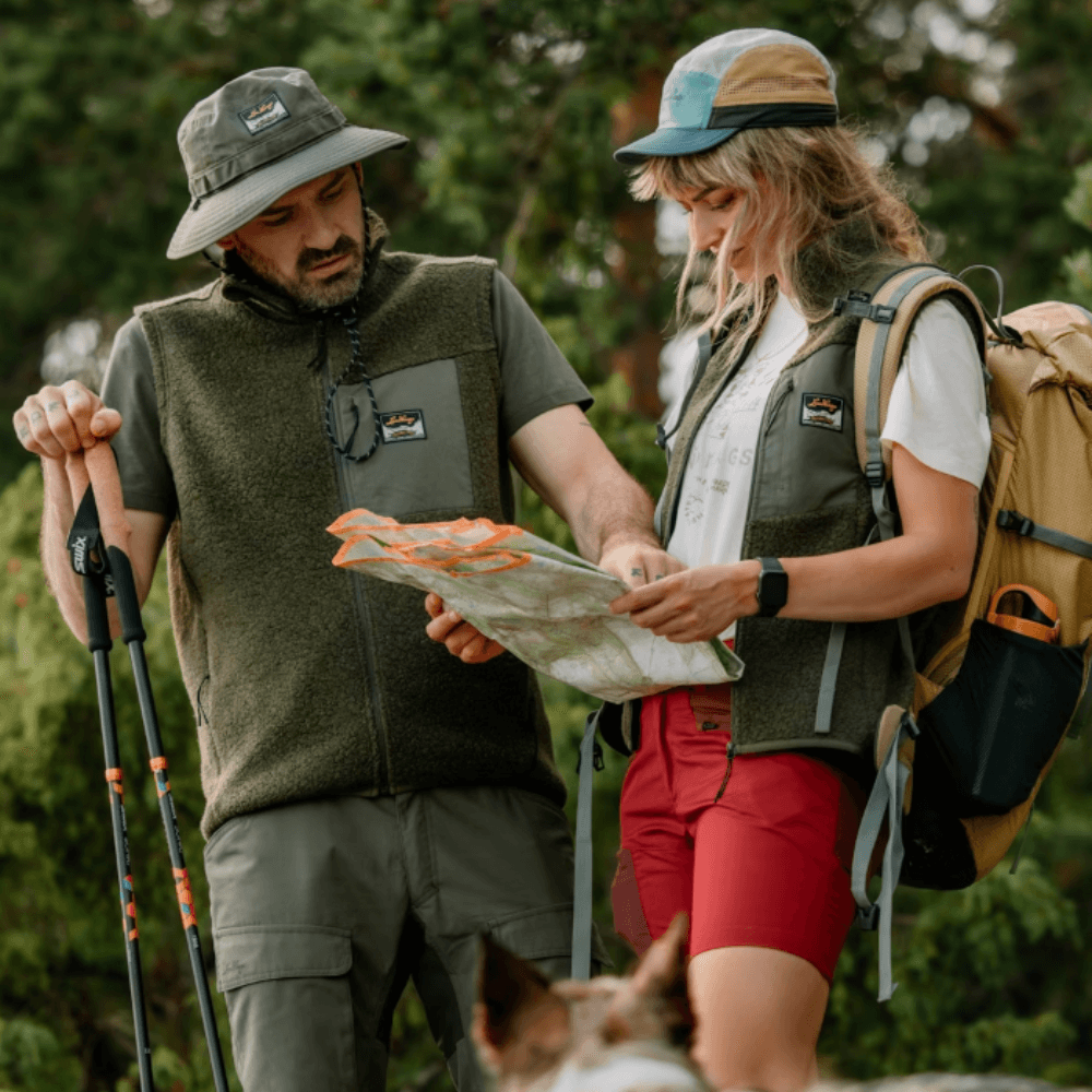 W's Flok Wool Pile Vest Forest Green, view: 3