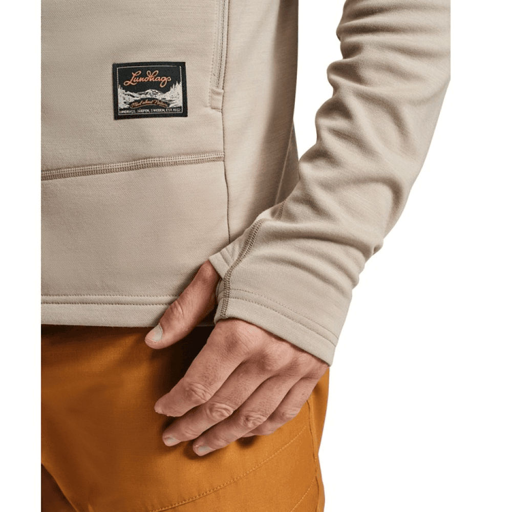 M's Tived Merino Hoodie Sand, view: 3