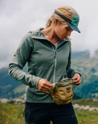 Tived Merino Hoodie W Aloe Green - view: 2