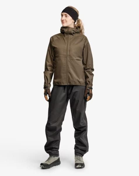 Tived Waterproof Jacket W Forest Green, view: 2