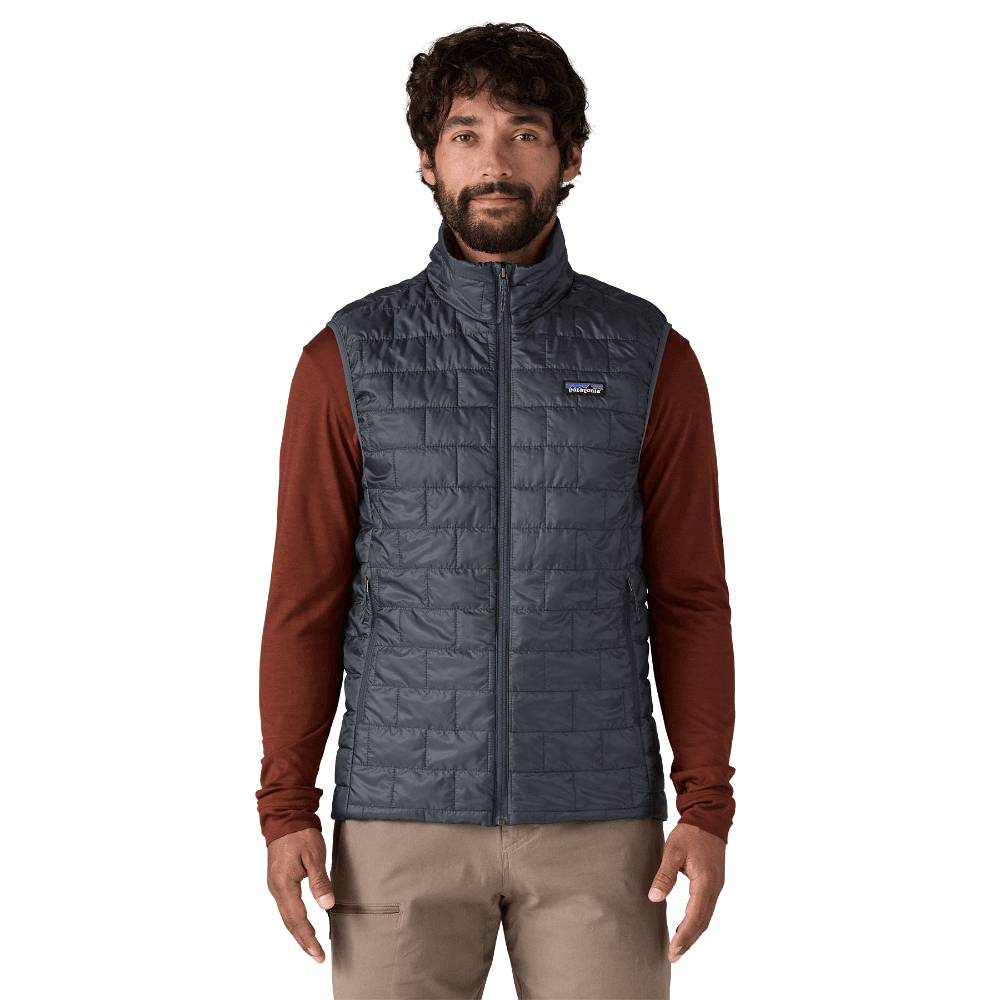 M's Nano Puff Vest Smolder Blue, view: 1
