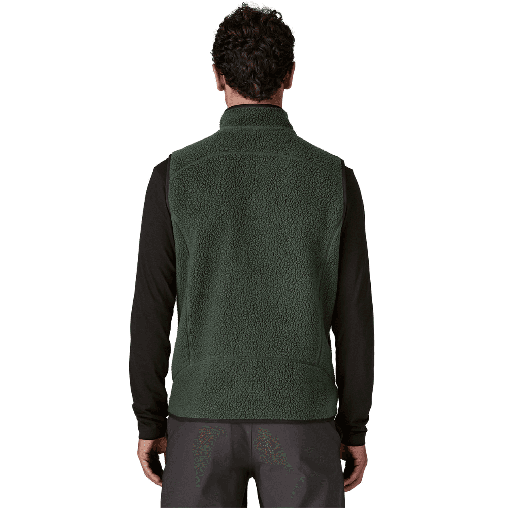 M's Retro Pile Vest Old Growth Green, view: 2