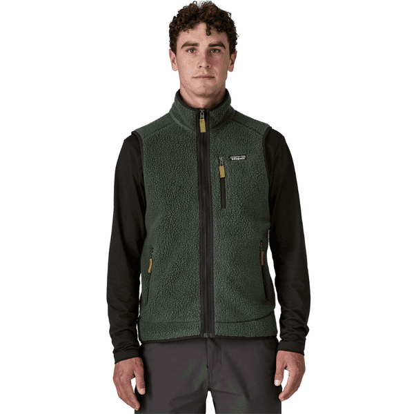 M's Retro Pile Vest Old Growth Green, view: 1