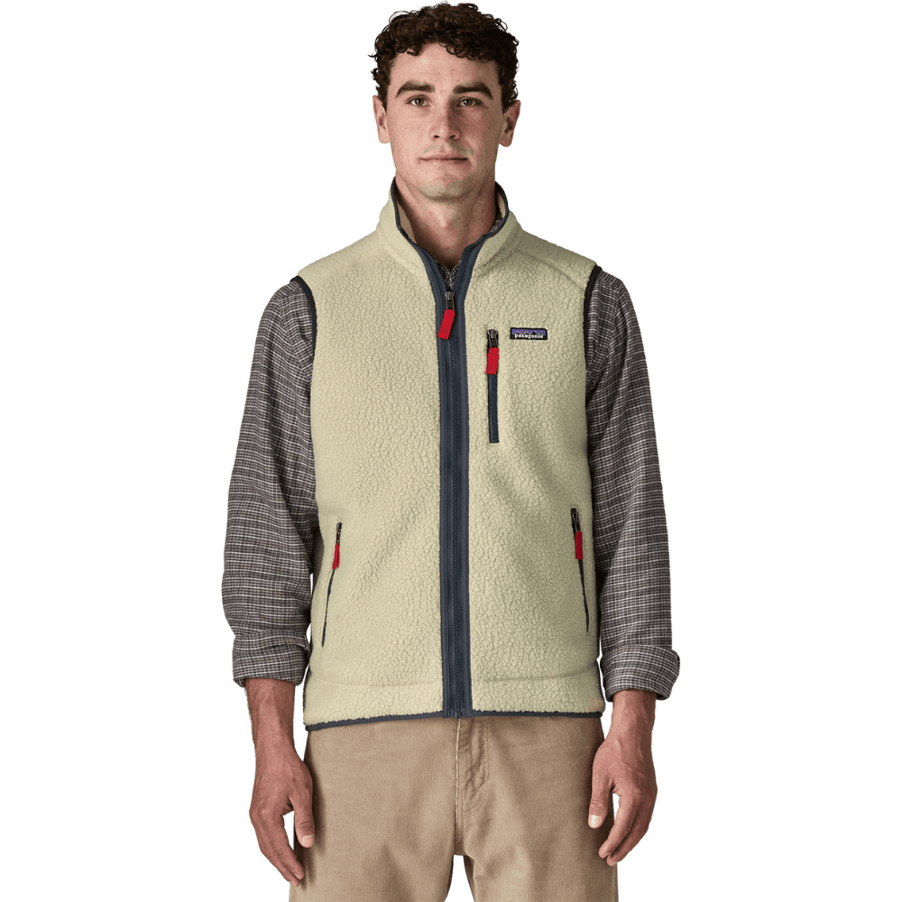 M's Retro Pile Vest Pelican w/Smolder Blue, view: 4