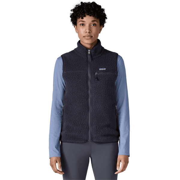 W's Retro Pile Vest Sunken Blue, view: 1