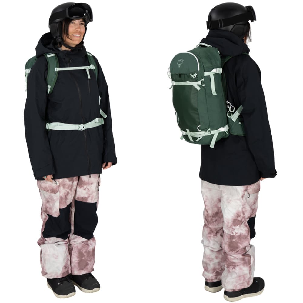 W's Sopris 32L Skidryggsäck Tundra Green/Green Canopy, view: 7