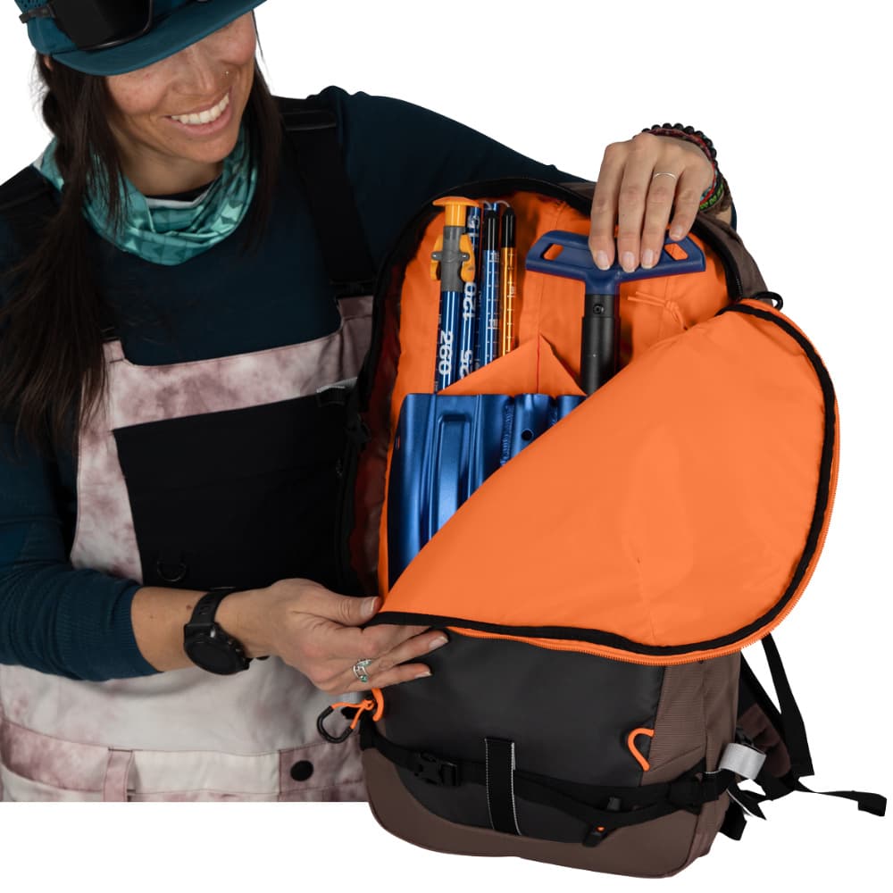 W's Sopris 25L Skidryggsäck Magma Brown/Raven Black, view: 5