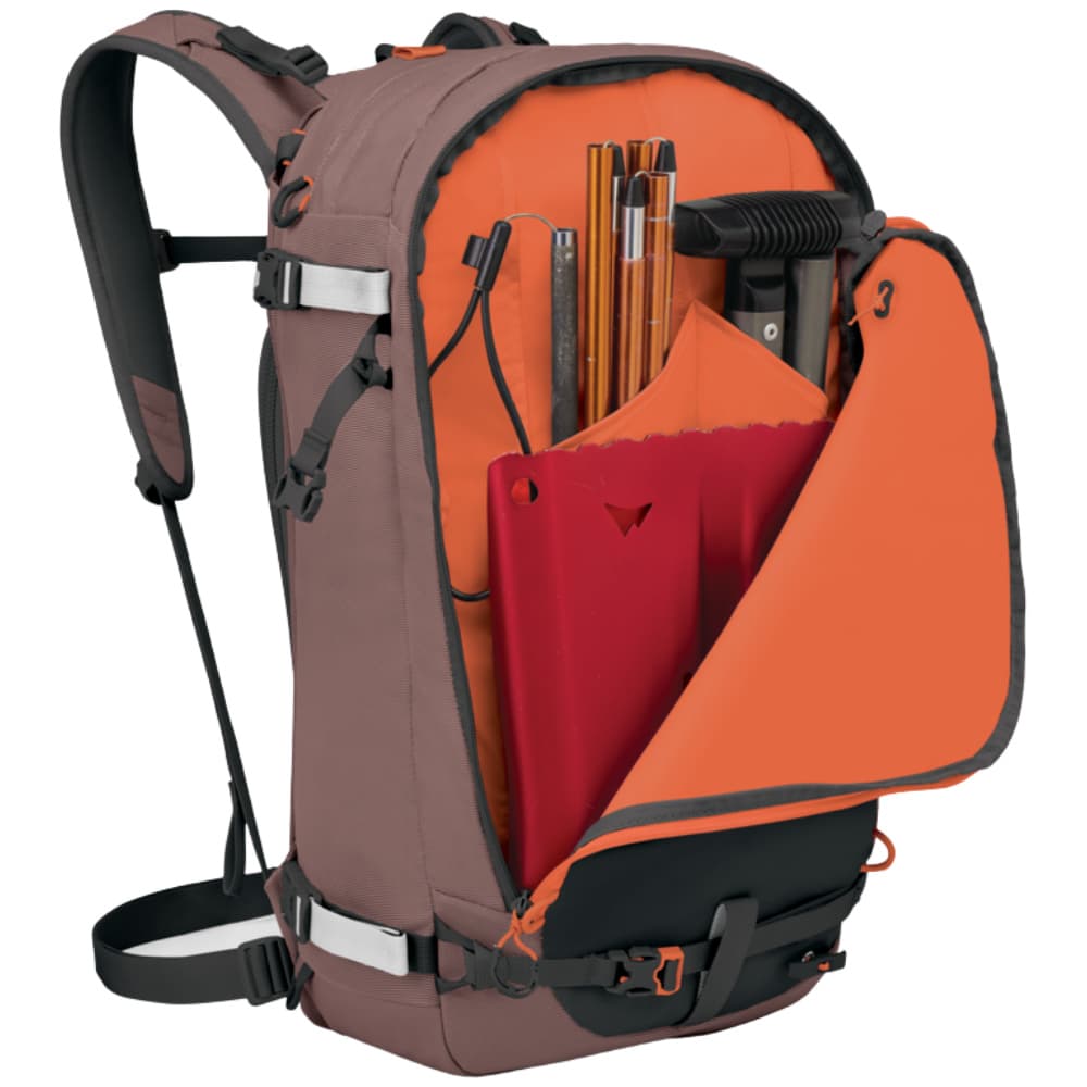 W's Sopris 25L Skidryggsäck Magma Brown/Raven Black, view: 4