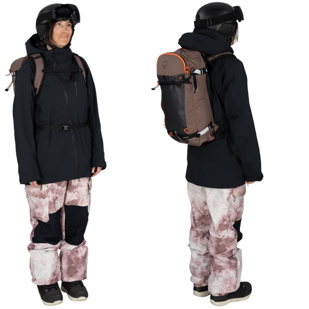 W's Sopris 25L Skidryggsäck Magma Brown/Raven Black, view: 10