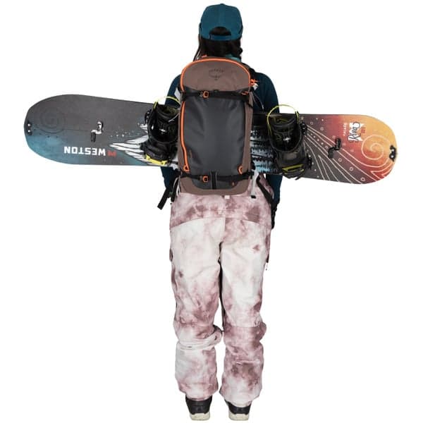 W's Sopris 25L Skidryggsäck Magma Brown/Raven Black, view: 12