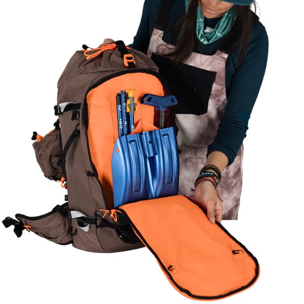 W's Sopris 45L Skidryggsäck Magma Brown/Raven Black, view: 13