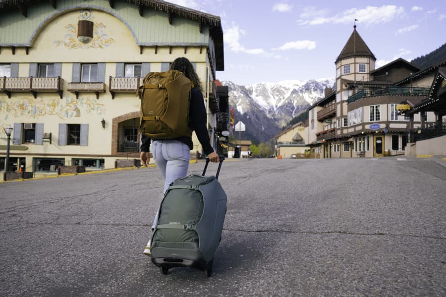 Sojourn 60 matkalaukku, musta, view: 9