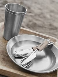 Campfire Plate – Stainless Steel Retkilautanen - view: 1