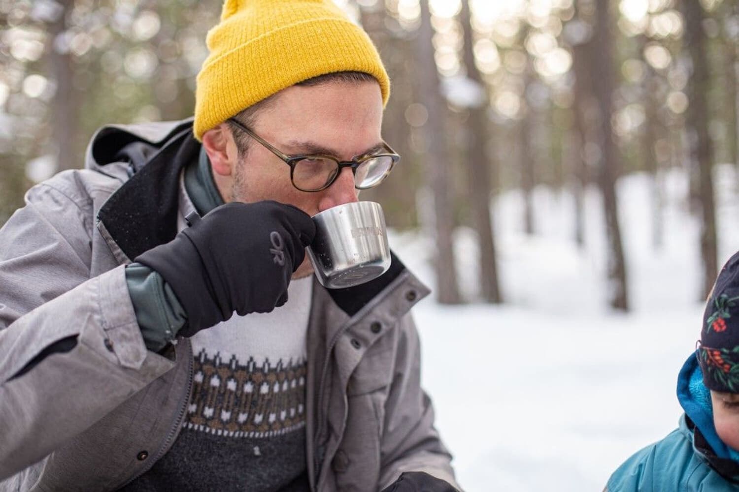 Kåsa Mug Stainless Steel 0,2L, view: 2