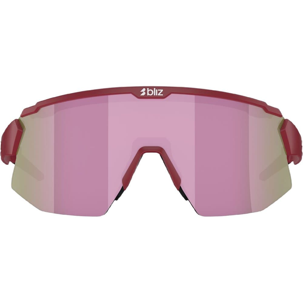 Breeze Small Matt Burgundy + Brown w Rose Multi + Spare lens Pink urheilulasit, view: 1