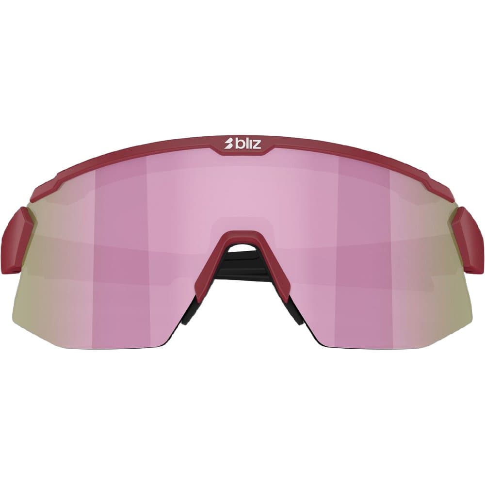 Breeze Small Matt Burgundy + Brown w Rose Multi + Spare lens Pink urheilulasit, view: 4