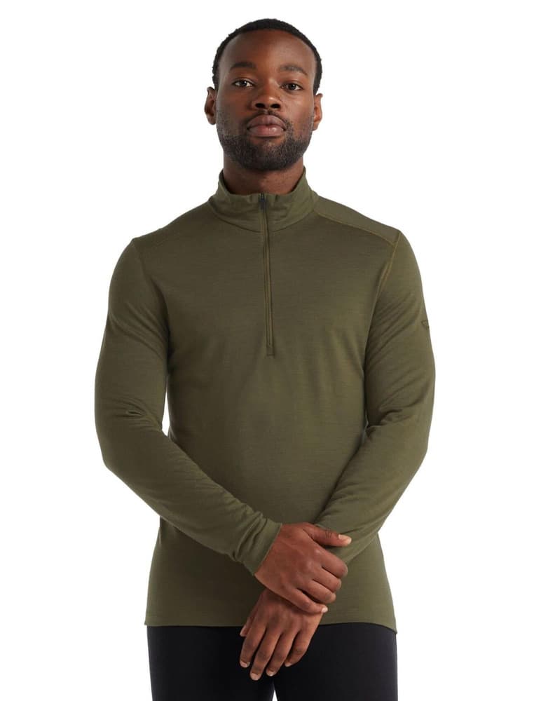 200 Oasis LS Half Zip aluspaita, Loden, view: 3