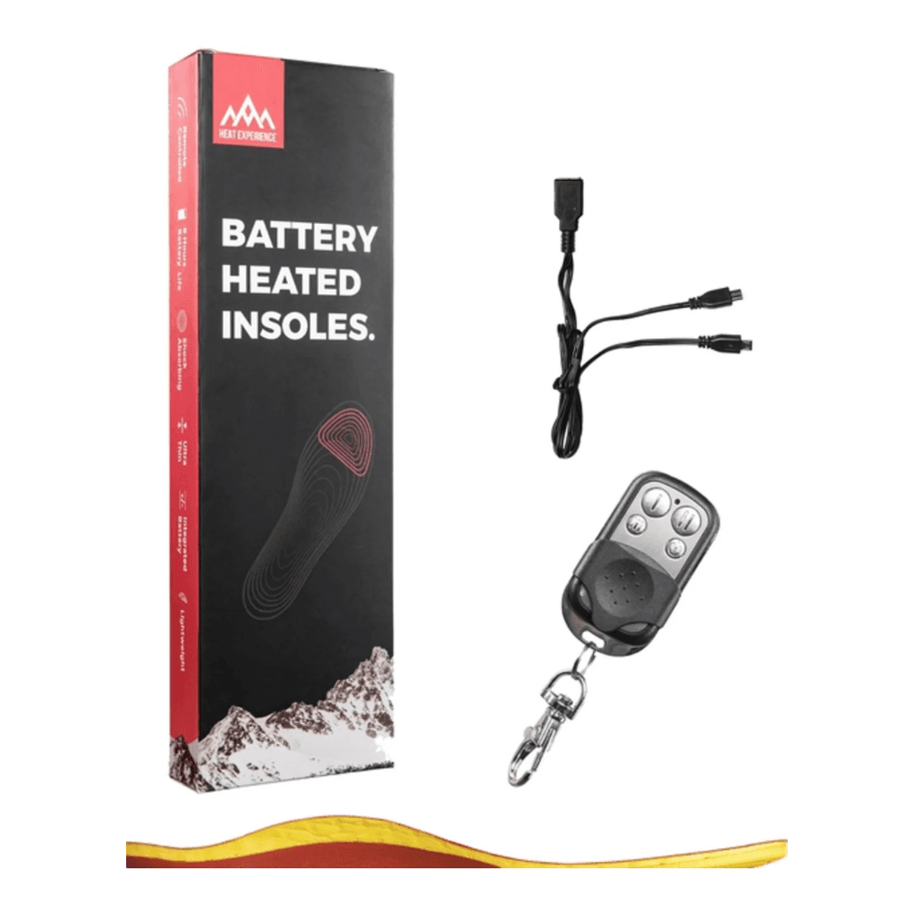 Heated Insoles lämmitettävät pohjalliset, punainen, view: 3