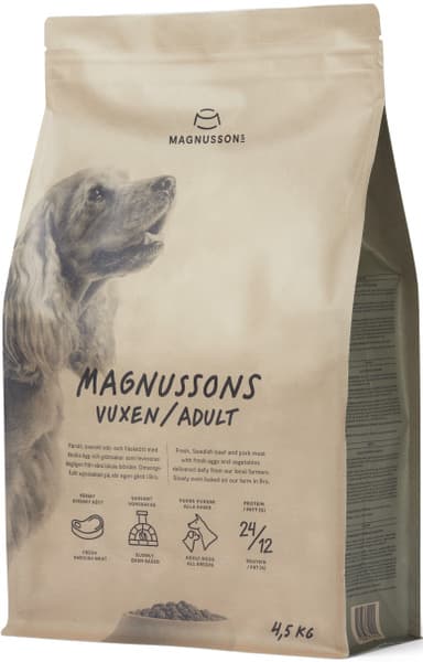 Magnusson Täysikasvuisille Koirille 4,5 kg, view: 1