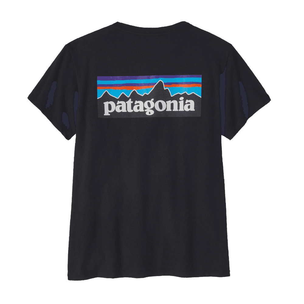 W's P-6 Logo Responsibili-Tee Black, view: 1