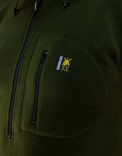 The Hood fleecehuppari, Olive, view: 3