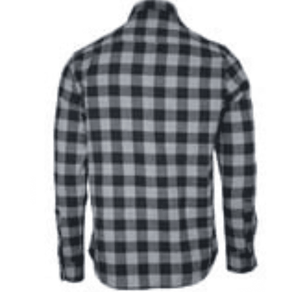 Flanellskjorta Dark Grey/Black, view: 1