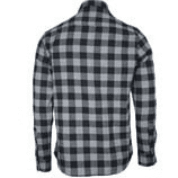 Flanellskjorta Dark Grey/Black, view: 1