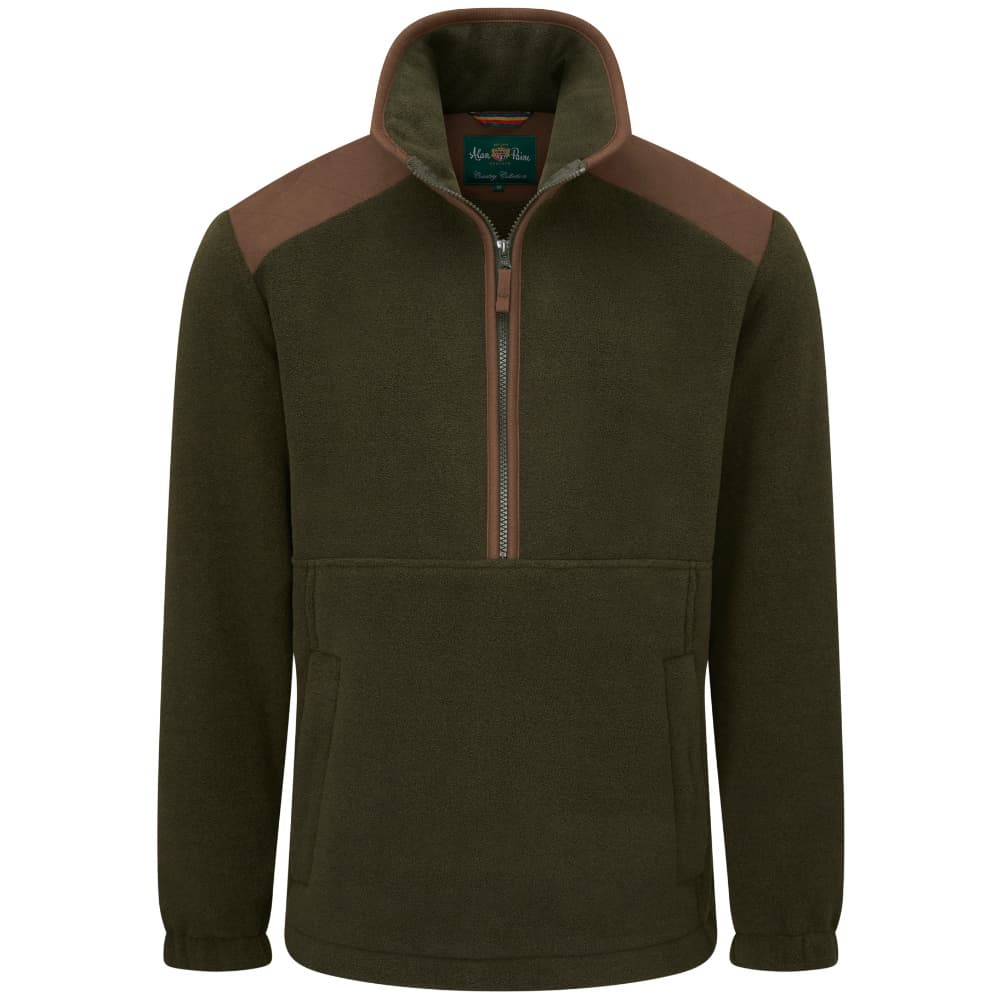 M's Aylsham Half Zip Fleece Green, view: 0