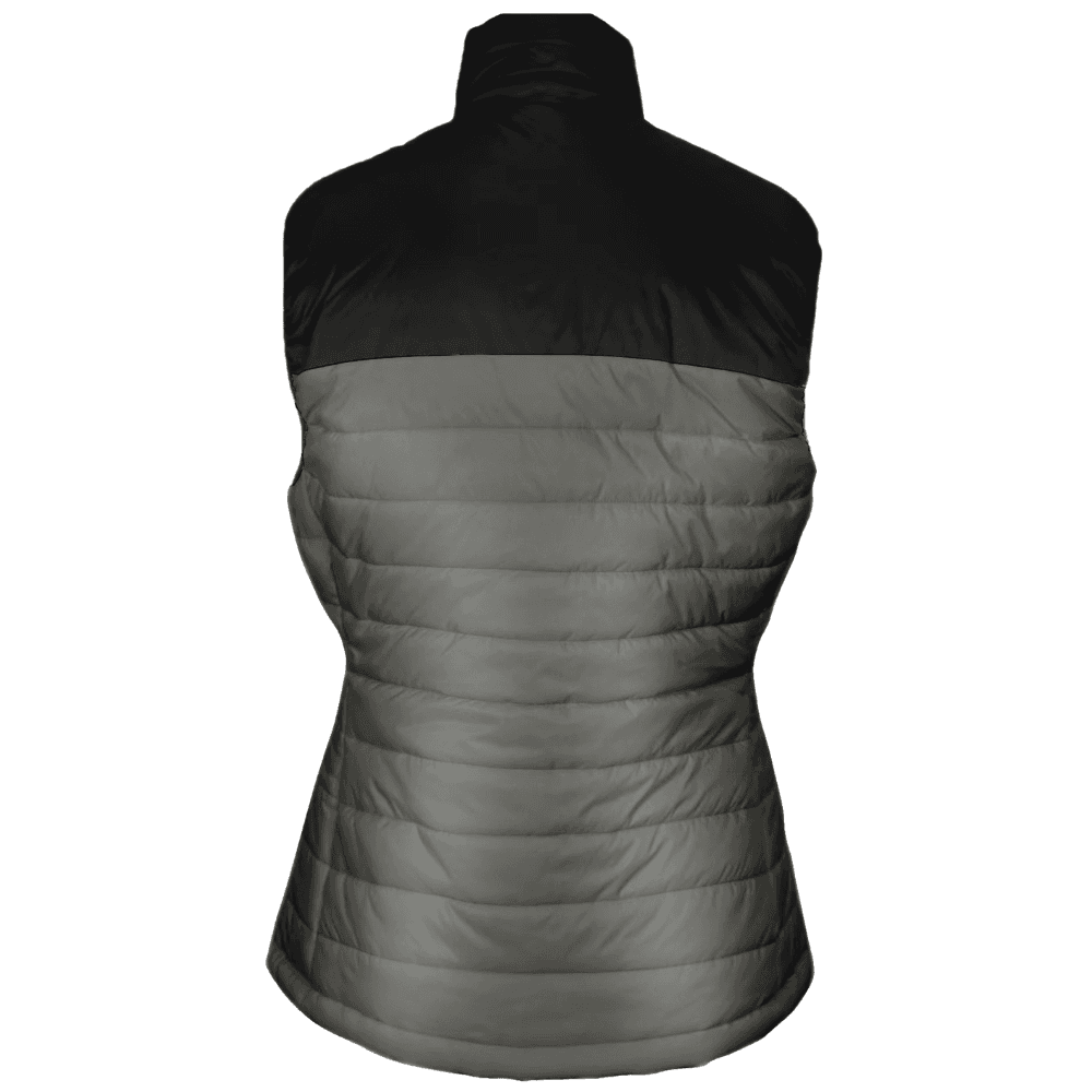 Heat Puff Vest Dunfri Lämpöliivi Naisten sis. Powerbank Harmaaviher, view: 1