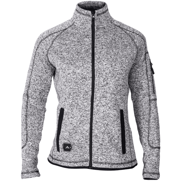 Heat Weaveguard Neulottu Lämpötakki Naisten sis. Powerbank Harmaameleerattu, view: 0