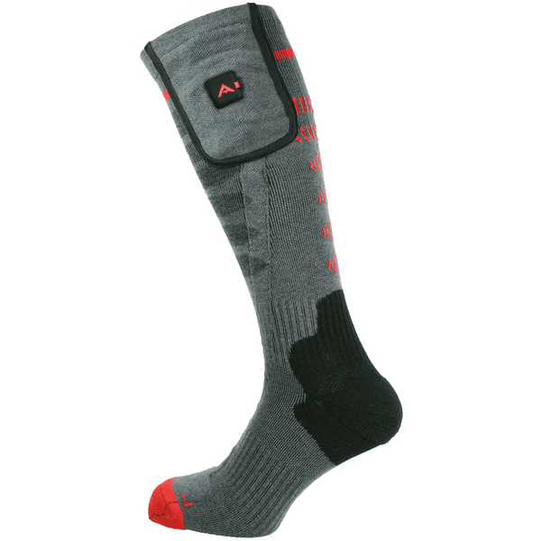 Heat SurroundActive Ohut Lämpösukat sis. Powerbank Basic Grey, view: 0