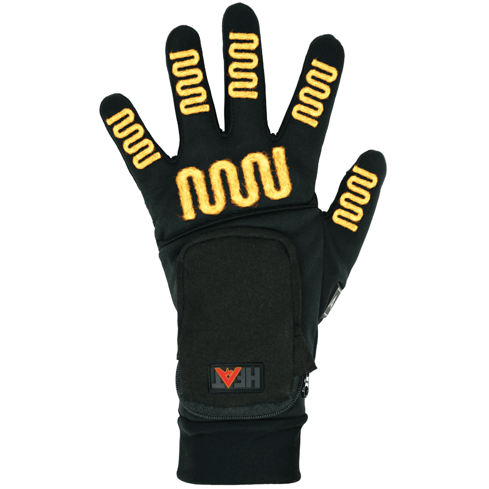 Heat Flexduo Ohut Lämpöhanska Taitettava Huppu Basic sis. Powerbank Musta, view: 4