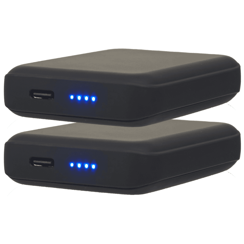 Heat Flexduo Ohut Lämpöhanska Taitettava Huppu Basic sis. Powerbank Musta, view: 6