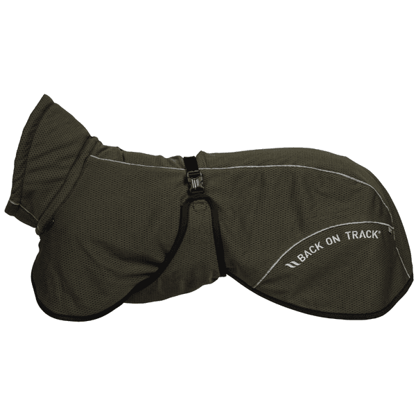 Bay Mesh Coat Low Set Tail 70-80 cm Olive, view: 0