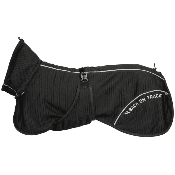 Bay Mesh Coat High Set Tail 55-65 cm Black, view: 0