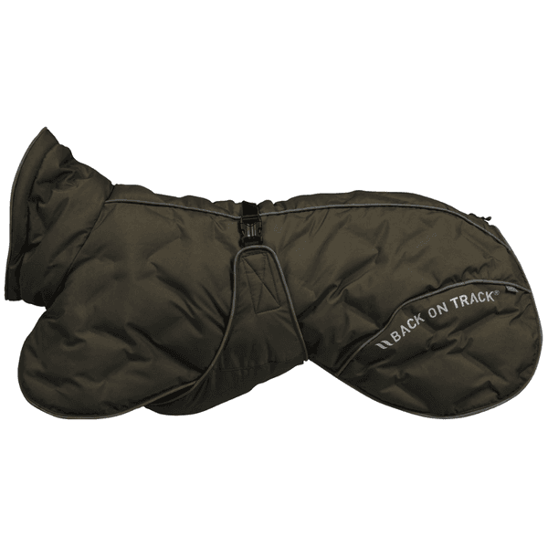 Bay Padded Coat High Set Tail 30-35 cm Olive, view: 0