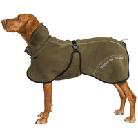 Bay Fleece Coat High Set Tail 30-35 cm Olive - view: 1