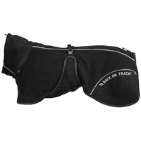 Bay Fleece Coat High Set Tail 70-80 cm Black - view: 0