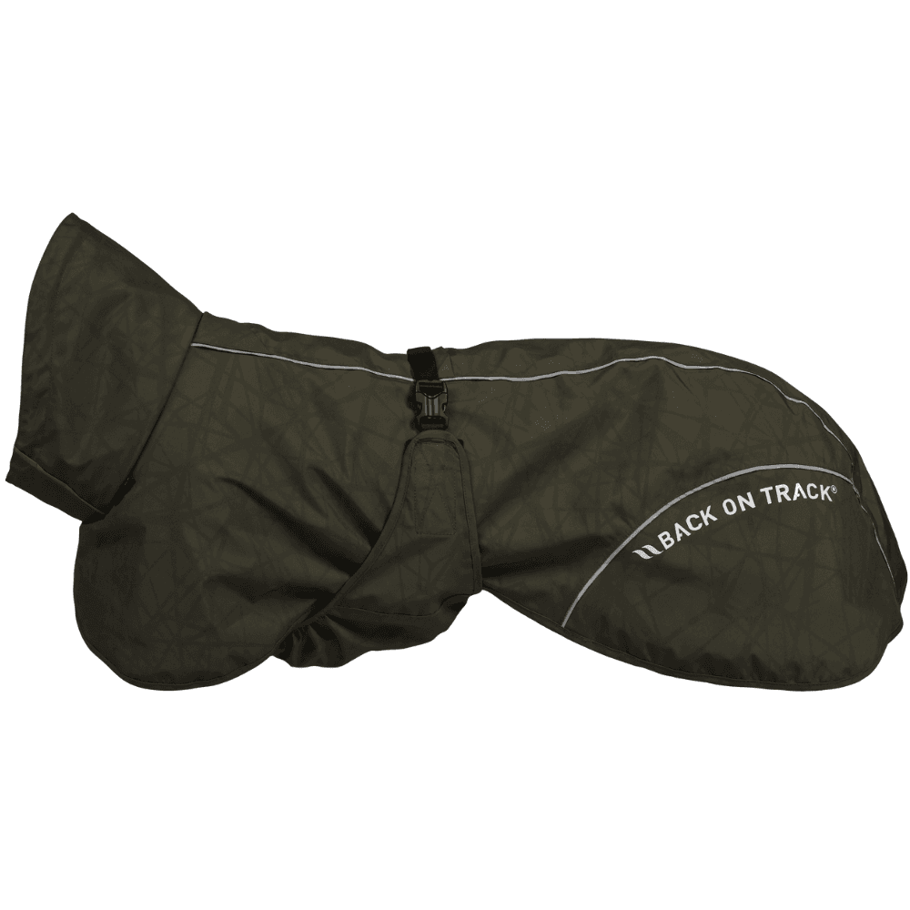 Bay Rain Shell Coat Low Set Tail 30-35 cm Olive, view: 0