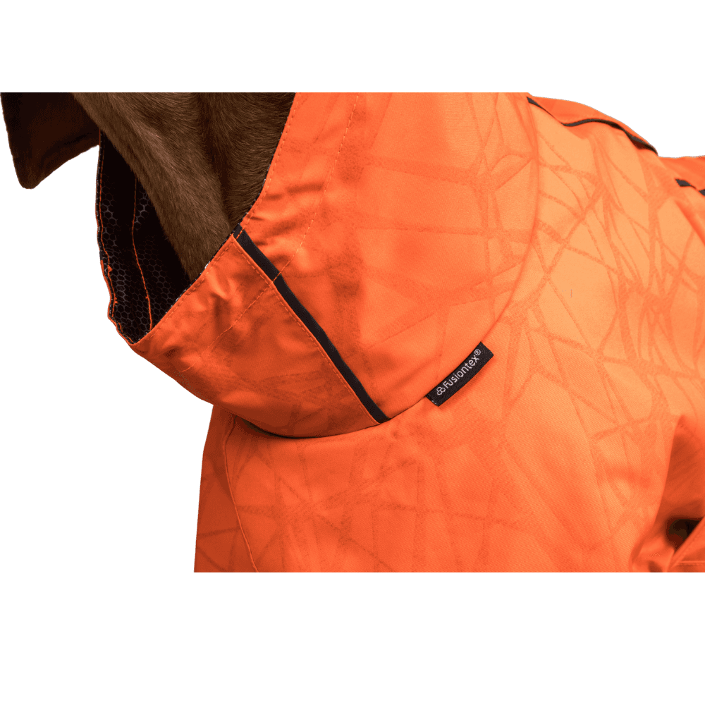 Bay Rain Shell Coat Low Set Tail 70-75 cm Orange, view: 3