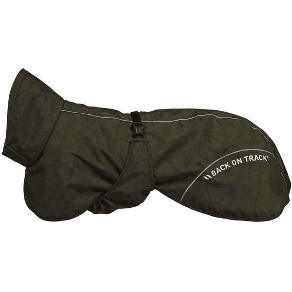 Bay Rain Shell Coat Low Set Tail 55-65 cm Olive, view: 0