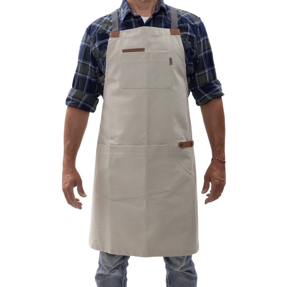Barebones Chef Grilling Apron grilliessu, Stone, view: 1