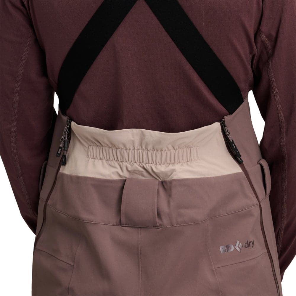 W's Recon Stretch Bibs Pale Mauve-Dark Mauve, view: 8