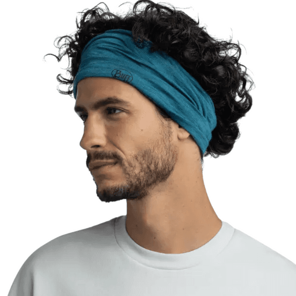 Neckwear Merino Lightweight Solid Teal, view: 3