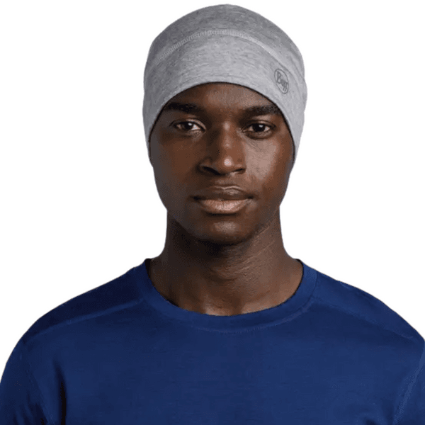 Beanie Merino Lightweight Solid Light Grey, view: 2