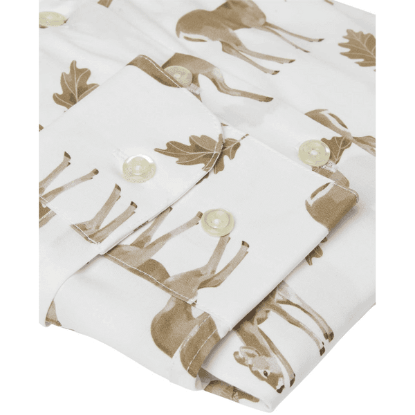 W's Lindsey Contemporary Fit Shirt Oh Deer Brown, view: 3